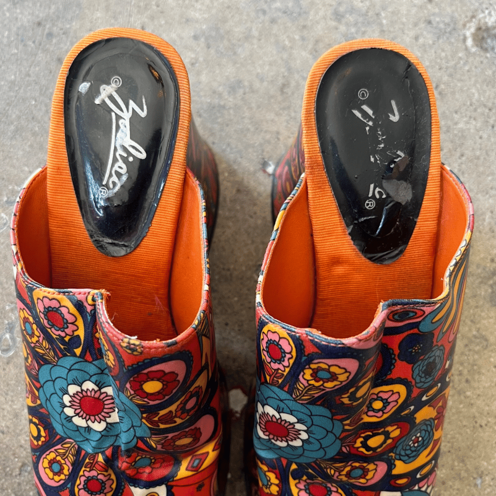 Image of PAISLEY PRINT PLATFORMS