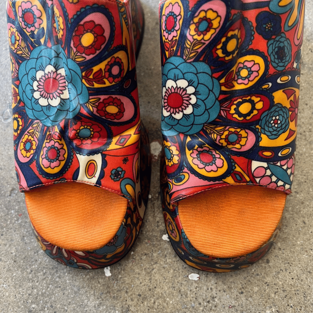 Image of PAISLEY PRINT PLATFORMS