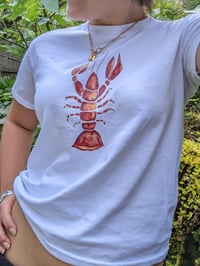Image 2 of Lobster Baby tee