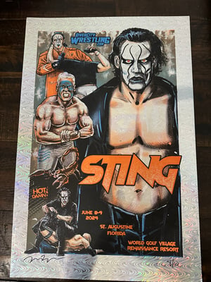 STING 2024 RCWC EXCLUSIVE ART PRINT