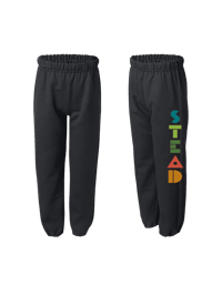 Stead sweat pants multi color logo
