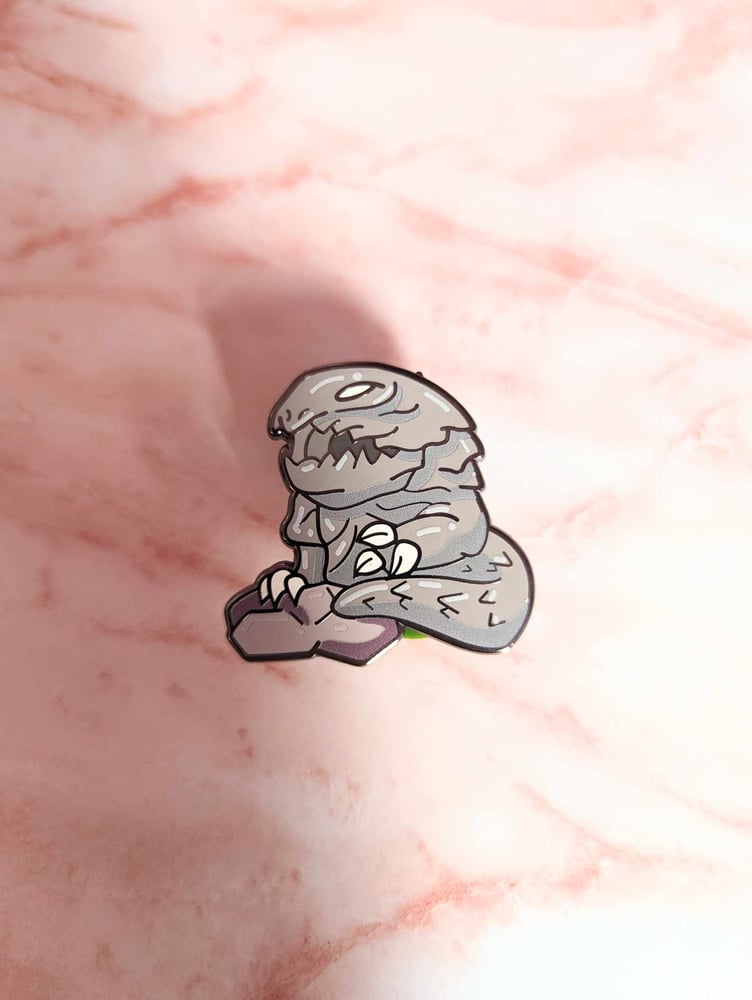 Image of 1.5" Rock Dragon RPG Enemy Enamel Pin