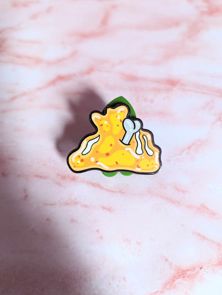 Image of 1.5" Golden Jelly RPG Enemy Enamel Pin