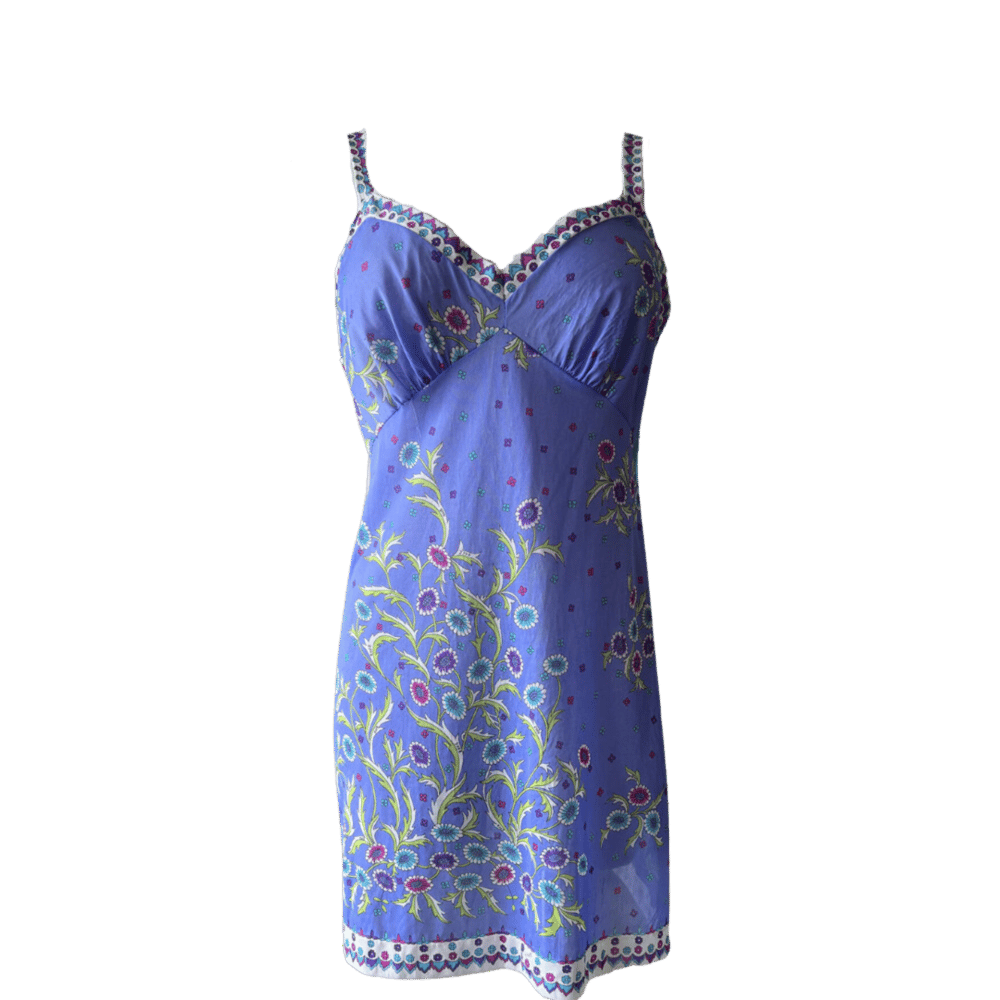 EMILIO PUCCI SLIP DRESS - BLUE/PURPLE | Ciao Cherub EMILIO PUCCI SLIP DRESS - BLUE/PURPLE | Ciao Cherub
