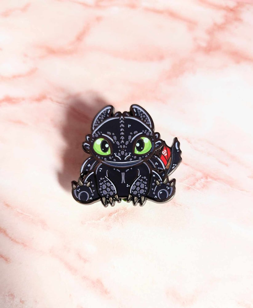 Image of 1.75" Toothless Pin