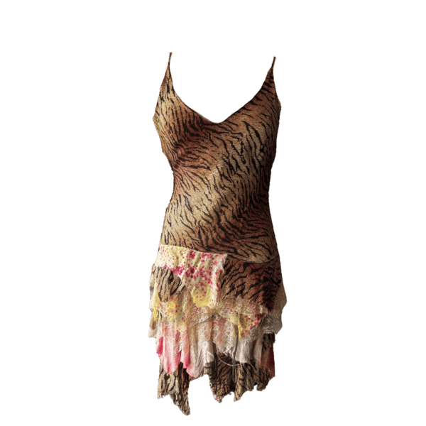 Image of VINTAGE Y2K ANIMAL PRINT DRESS