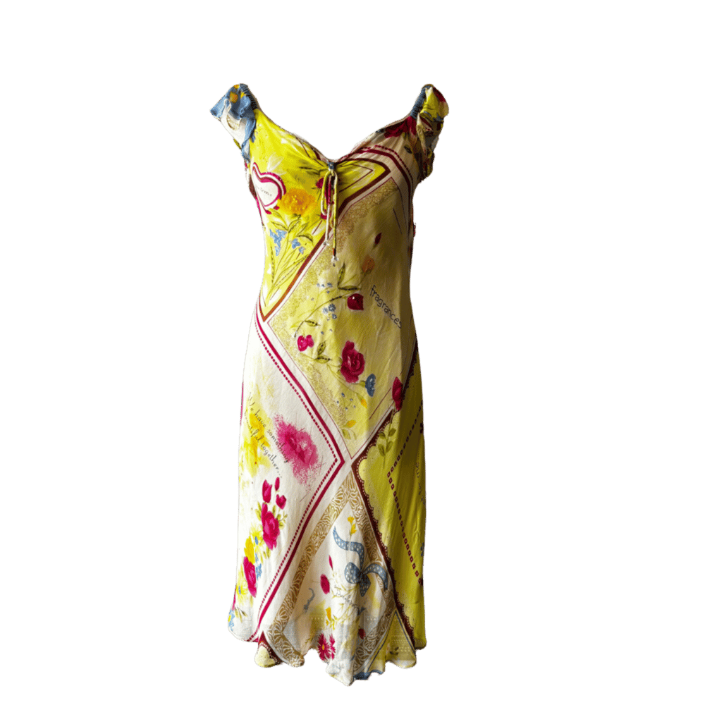 Y2K Yellow Fairy Dress Y2K Yellow Fairy Dress