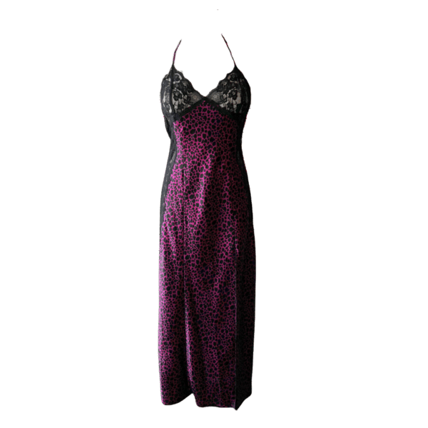 Image of VINTAGE FREDERICK'S OF HOLLYWOOD LACE SLIP DRESS
