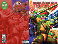 Image 1 of Teenage Mutant Ninja Turtles #150 (Shellheads United Exclusive) *SIGNED & REMARKED w/ color splash*