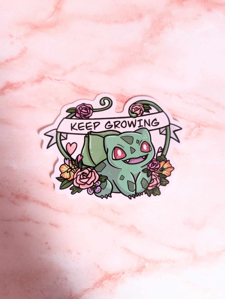 Image of "Keep Growing" Vinyl Sticker