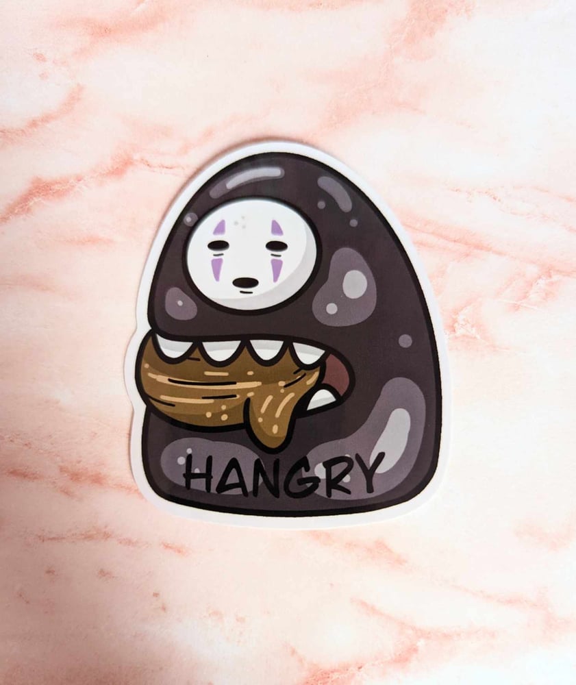 Image of "Hangry" Vinyl Sticker