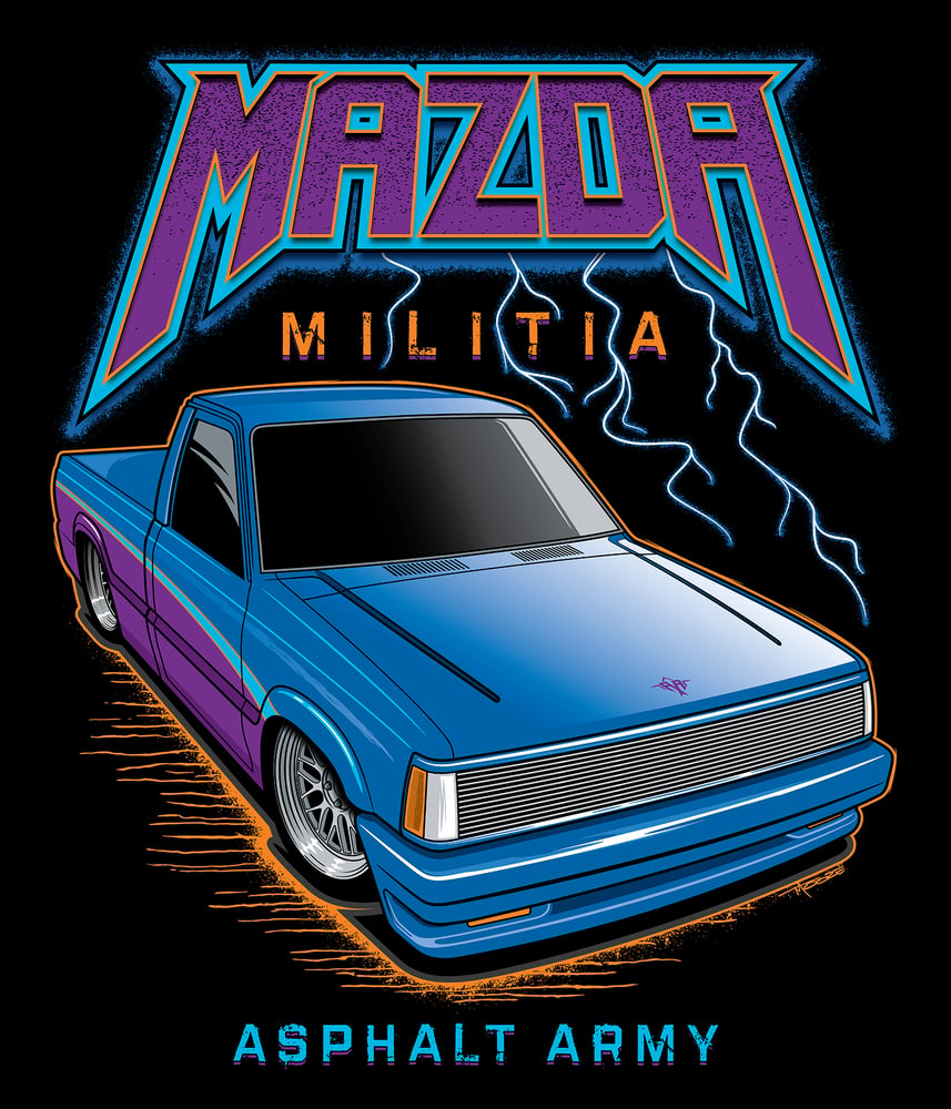 Image of MAZDA MILITIA Banner (24x28)