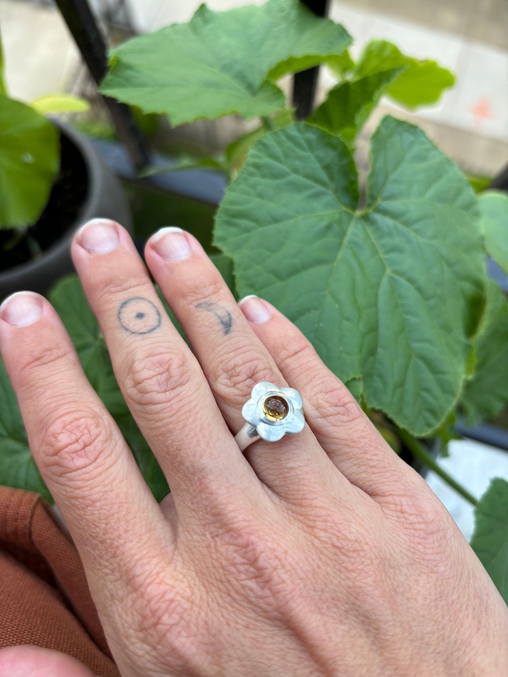Image of Daisy Ring Citrine
