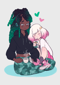 Image 1 of pearl + marina (human!)