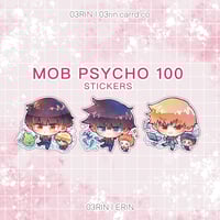 MOB PSYCHO 100 - 3" STICKERS
