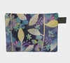 Zipper Pouch in Transparent Night
