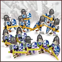 Image 2 of Medieval French Infantry - Quartered Fleur de Lis