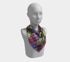 Silk Modal Bandana in Incandescent Dusk Image 2