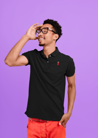 Image 1 of Black Polo