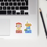 Image 2 of Graph Kamsa + Bar Graph Kamsa Sticker Set