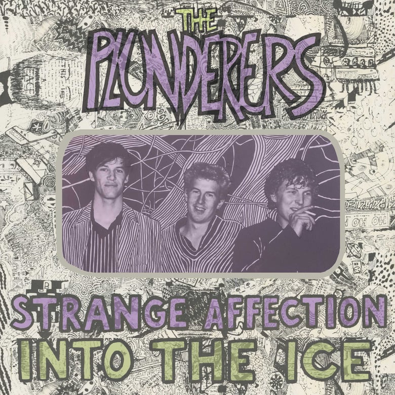 Image of PLUNDERERS :: Strange Affection / Into The Ice 7” ...with a new cover!