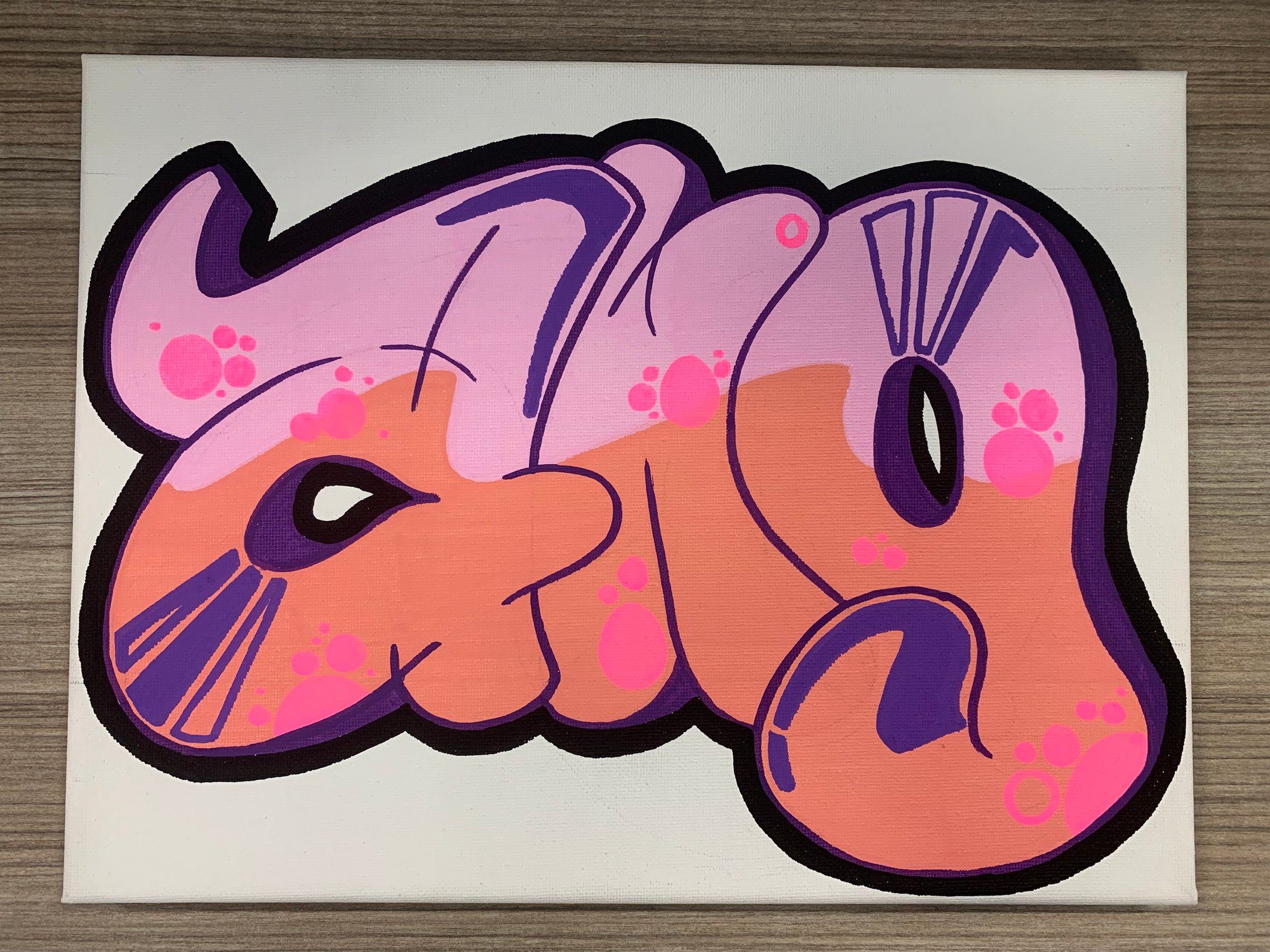 Custom Graffiti Name Canvas Art SpydaGraffiti custom-graffiti-name-canvas-art-spydagraffiti