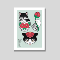 MONMON KITTY PRINT