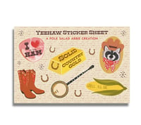 Yeehaw Sticker Sheet