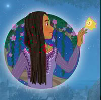 Asha Art Print 4”x4”