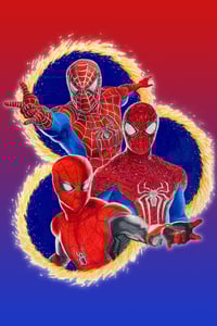 The Spider-Men Art Print 4”x6”