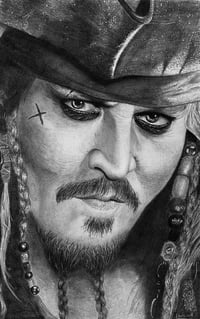 Captain Jack Art Print 8”x10”