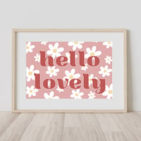 Image 4 of Hello Lovely Flower Print