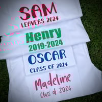 Image 3 of School Leavers 2025 Iron On Vinyl Shirt Decal