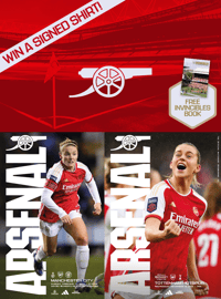 Image 1 of ARSENAL WOMEN PROGRAMME SUBSCRIPTION 2024/25 * ALL HOME ISSUES FROM ALL COMPETITIONS (UK ONLY)