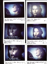 Image 1 of "Why does your wicked mouth spit on me? That my skin is dark and my hair is gypsy black? 