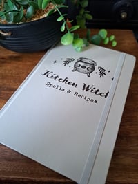 Kitchen witch hardback notebook 