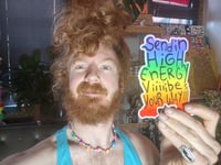 Image 2 of HIGH ENERGY VIBES STICKER