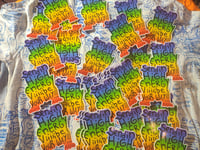 Image 4 of HIGH ENERGY VIBES STICKER