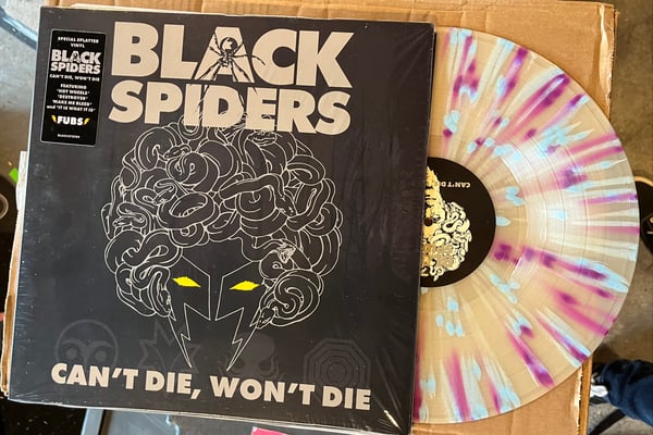 Image of Can't Die Won't Die vinyl (SPLATTER version)