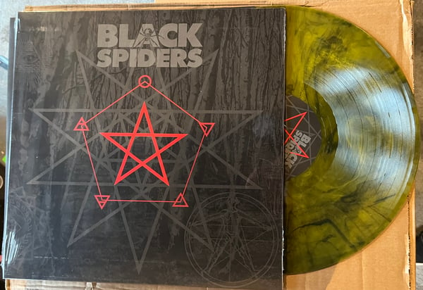 Image of Black Spiders vinyl