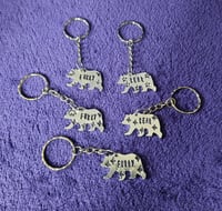 Image 1 of Bear-shaped keyrings