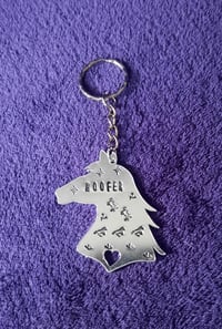 Image 3 of Horse keyring