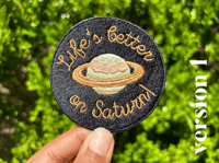 Image 2 of Life’s Better On Saturn patch