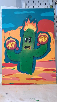 Hot Head Original Painting