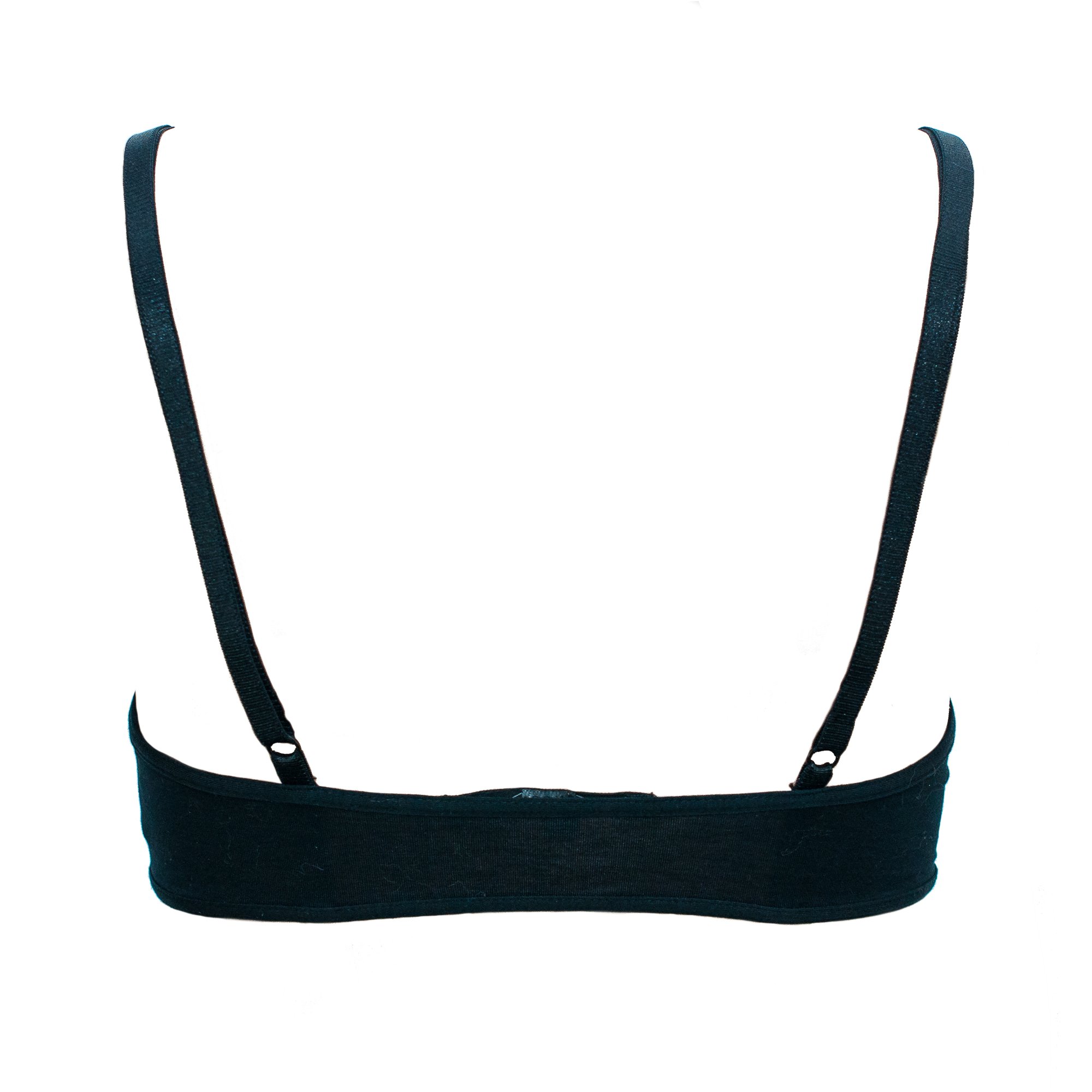 Image of Gucci by Tom Ford 1998 Black Crystal Bra