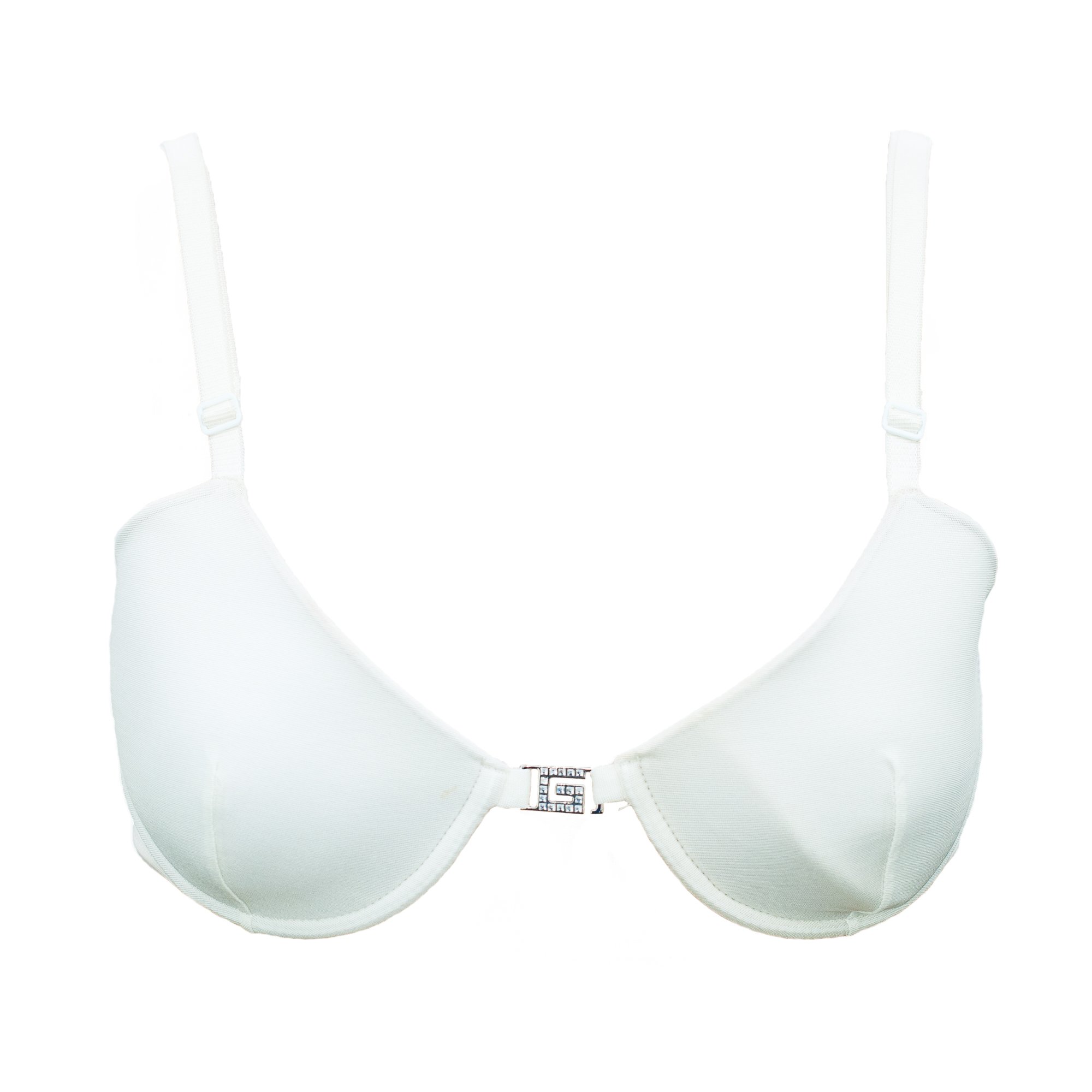 Image of Gucci by Tom Ford 1998 White Crystal Bra