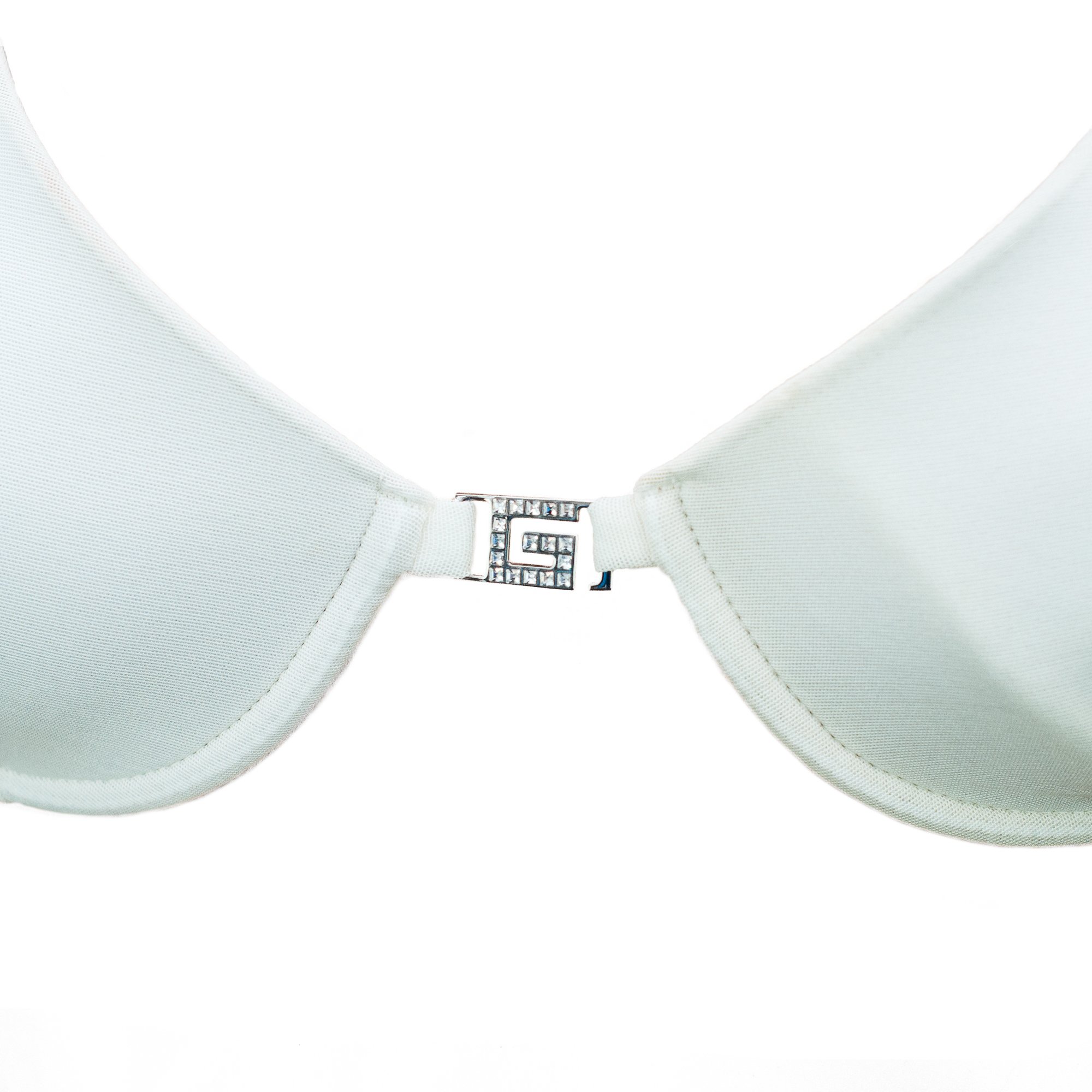 Image of Gucci by Tom Ford 1998 White Crystal Bra