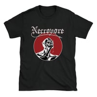 Image 1 of NECROVORE - DIVUS DE MORTUUS llll (WHITE & RED PRINT)