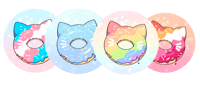 NekoDonut Badge / Stickers