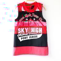 Image 4 of graphic patchwork mix all gender tee top shirt boys girls kids child tshirt tank top sleeveless